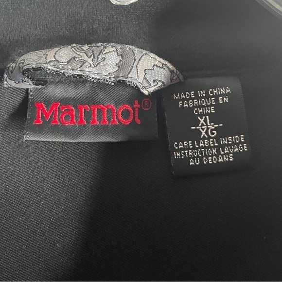 Marmot Black Soft Shell Jacket Size XL - Picture 7 of 8
